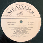 Виниловая пластинка Ганелин, Чекасин, Тарасов — Concerto Grosso (Мелодия) LP
