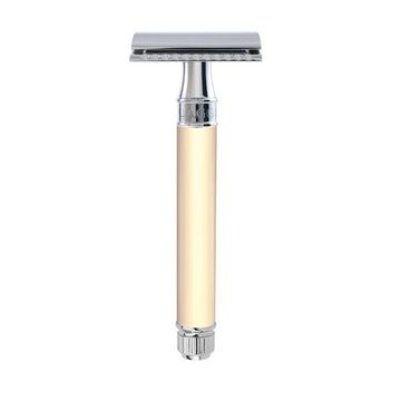 Т-образная бритва (станок) Edwin Jagger DEL8714BL, слоновая кость