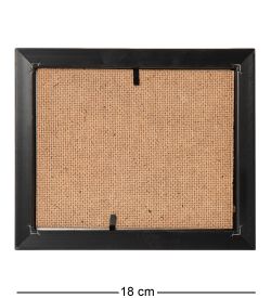 AMB-04/22 Икона «Олени на водопое» (с янтарной крошкой) L-18см