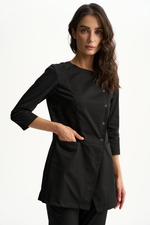 Блуза женская м272 toray стретч черный55