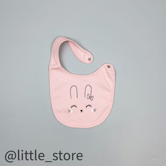 Нагрудник хлопковый "Маленький зайчонок"