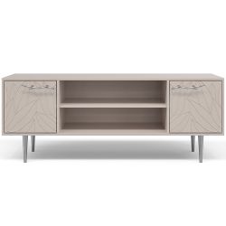 Тумба под ТВ Арт Колор leaves 155см Стайл Сильвер Серый агат