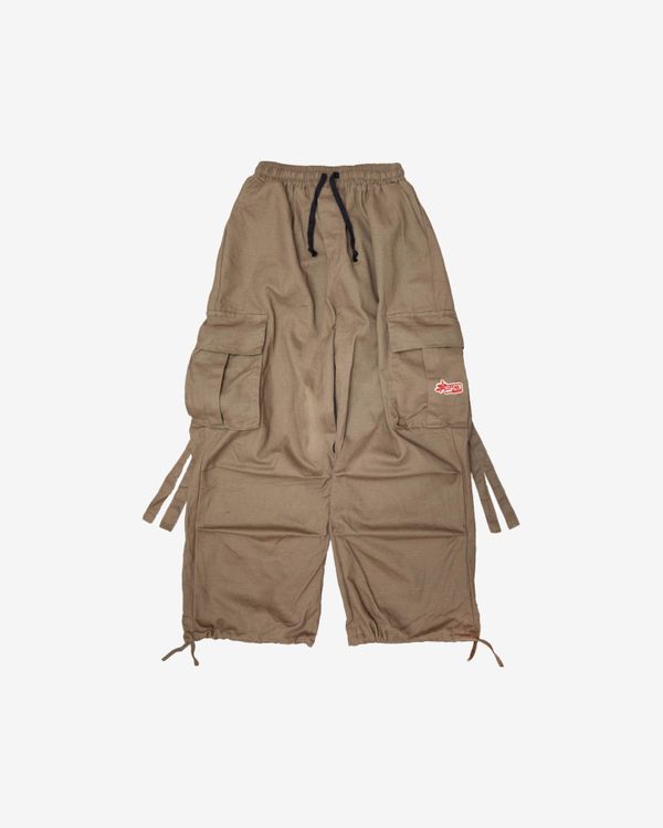 Брюки Хлопковые Карго Хаки - фото 1