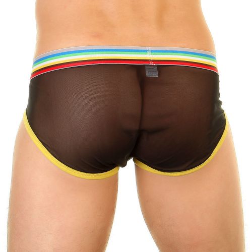 Мужские трусы слипы черные 29584