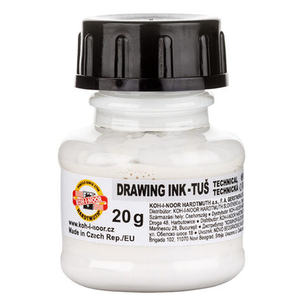 Тушь белая, 20гр.