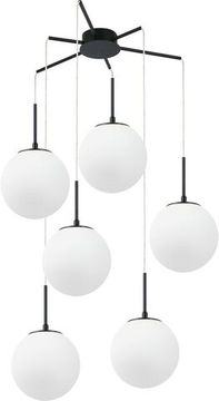 Люстра подвесная 6*Е27 2168/02/06P чёрный Antell Stilfort