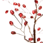 Дерево декоративное «Diamond» 50 см, Красный (с подсветкой на батарейках 2хАА)