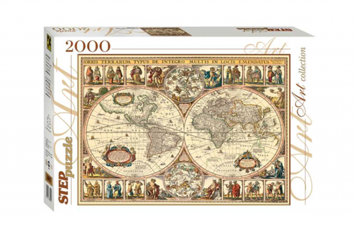 Пазлы-2000. Историческая карта мира Дрофа-Медиа