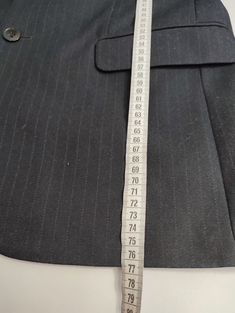 Пиджак в полоску 52 размер