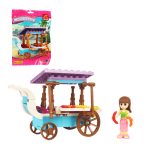 Конструктор блочный Аусини Город Мир чудес 79 дет. пакет 24206