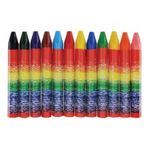 Мелки восковые 12цв. Луч Кроха, треугольные, картон. уп.