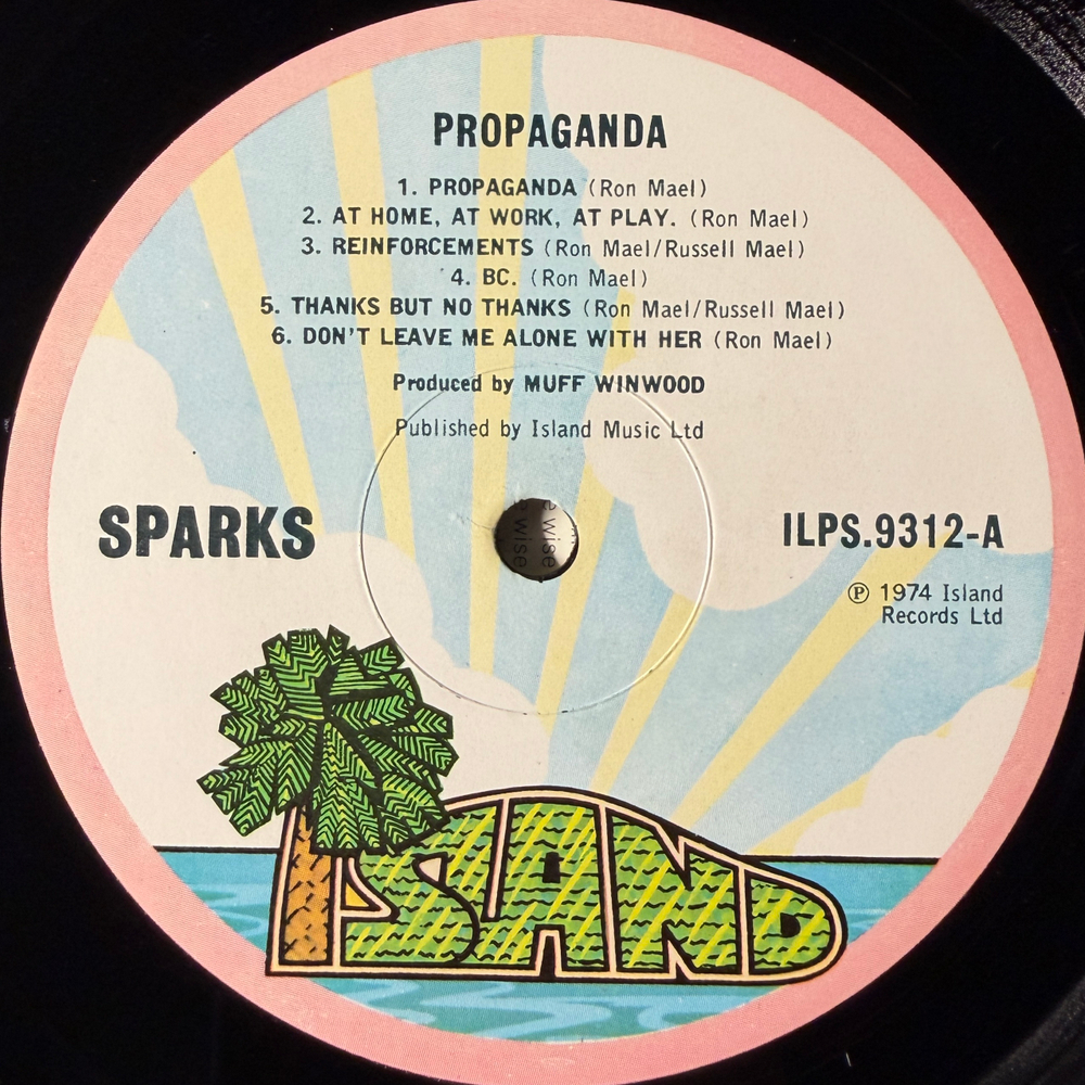 Sparks- Propaganda (Англия 1974г.)