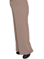 Брюки широкие из футера с начесом Бабочки