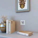 Рамка на 1 пост Hammer (белый) W0012401