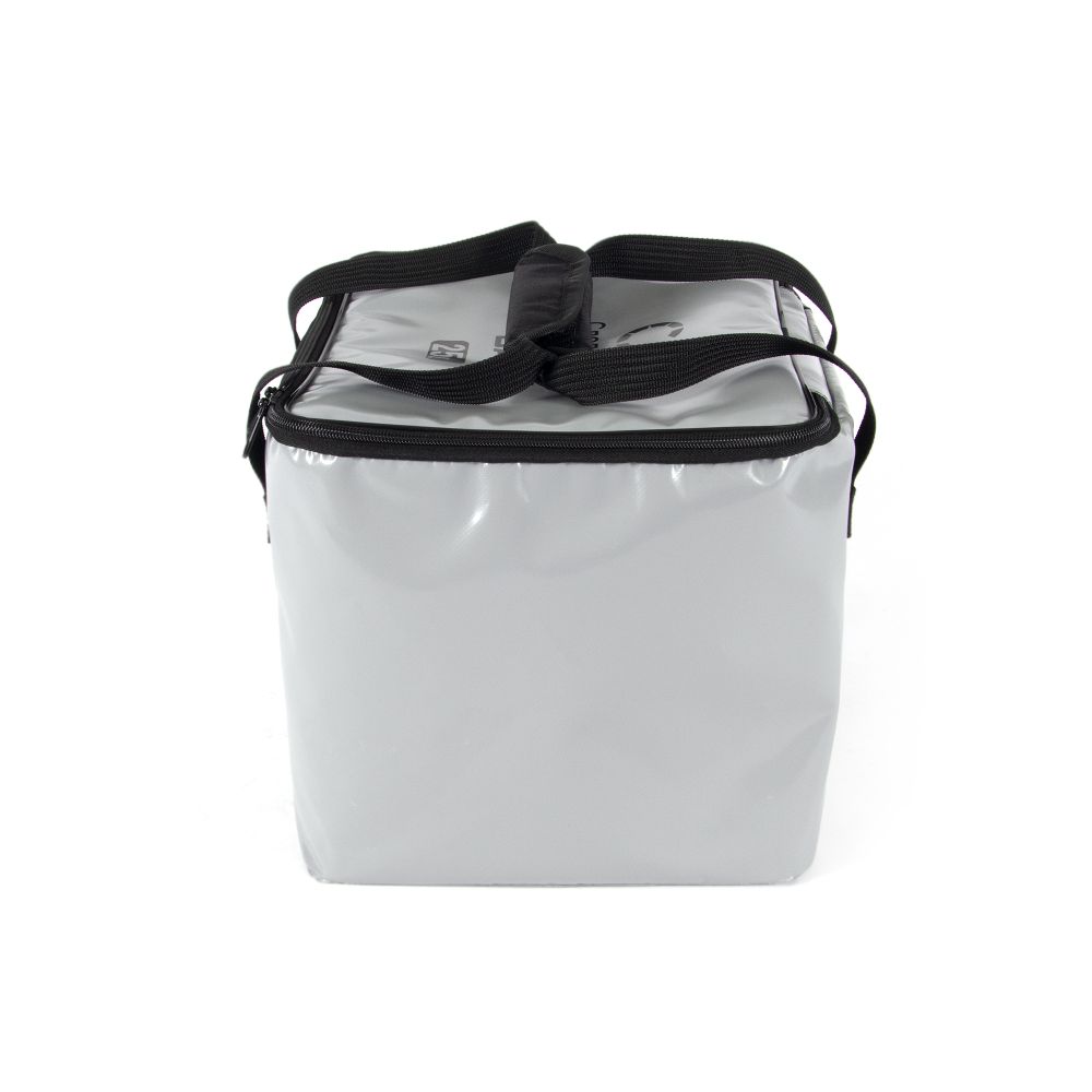 Сумка изотермическая ПВХ СЛЕДОПЫТ Thermal Bag, 35х25х28 см, 25 л, цв. серый/2/