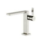 Смеситель для раковины Sancos Linn, брашированный никель, PVD покрытие, SC9019BN