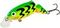 Воблер плавающий двухсост. Salmo FRISKY SR 07/GT