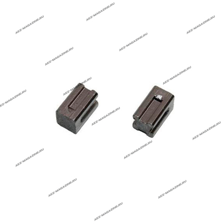 Электроугольная щетка 1100 6х6х12 Проточка 4 подходит для SKIL 1100