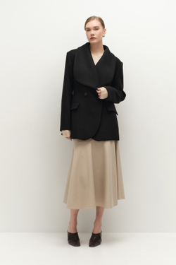 Жакет пальто приталенный