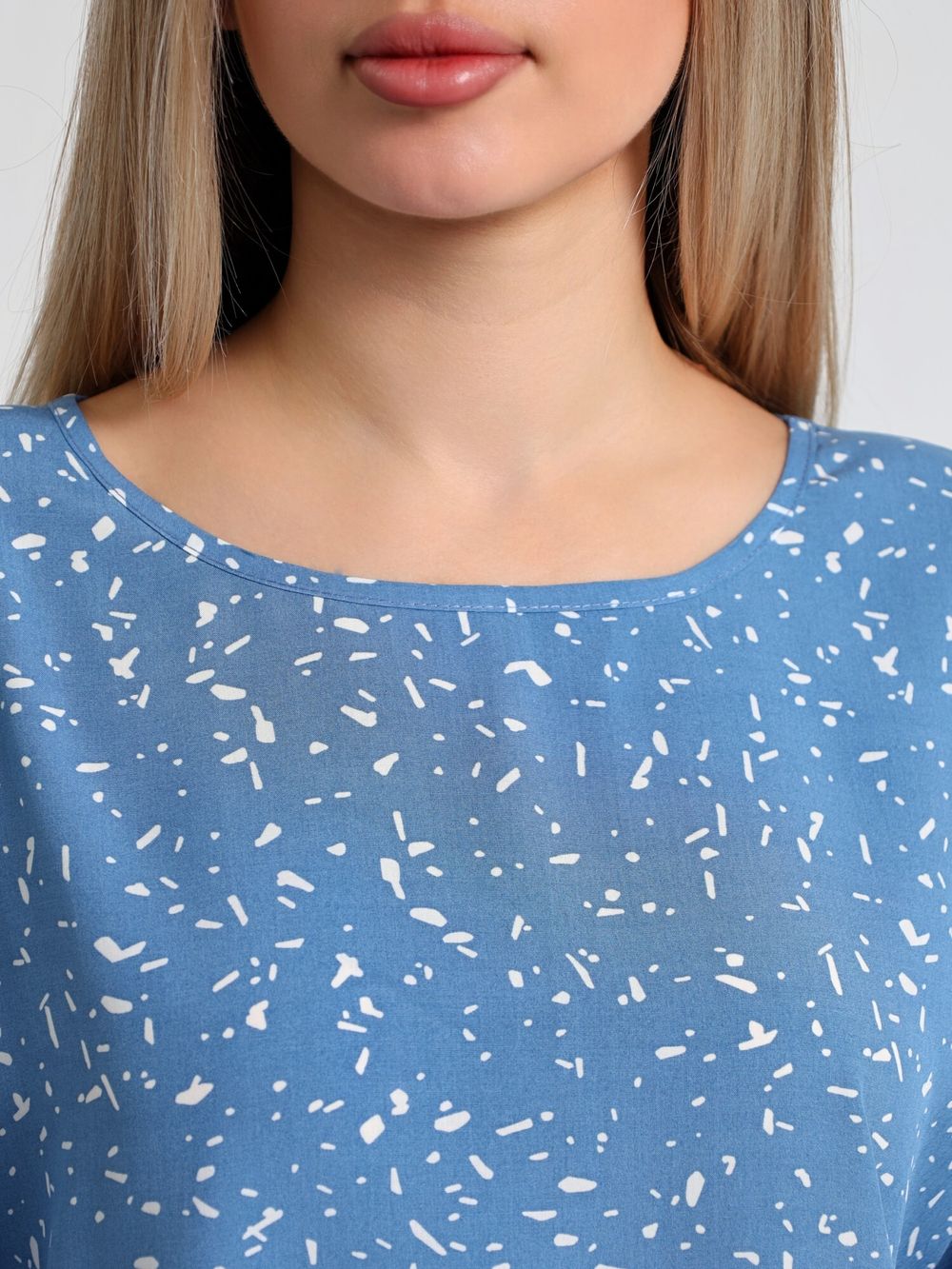 Блузка Долина-3 Виотекс ИНДИГО