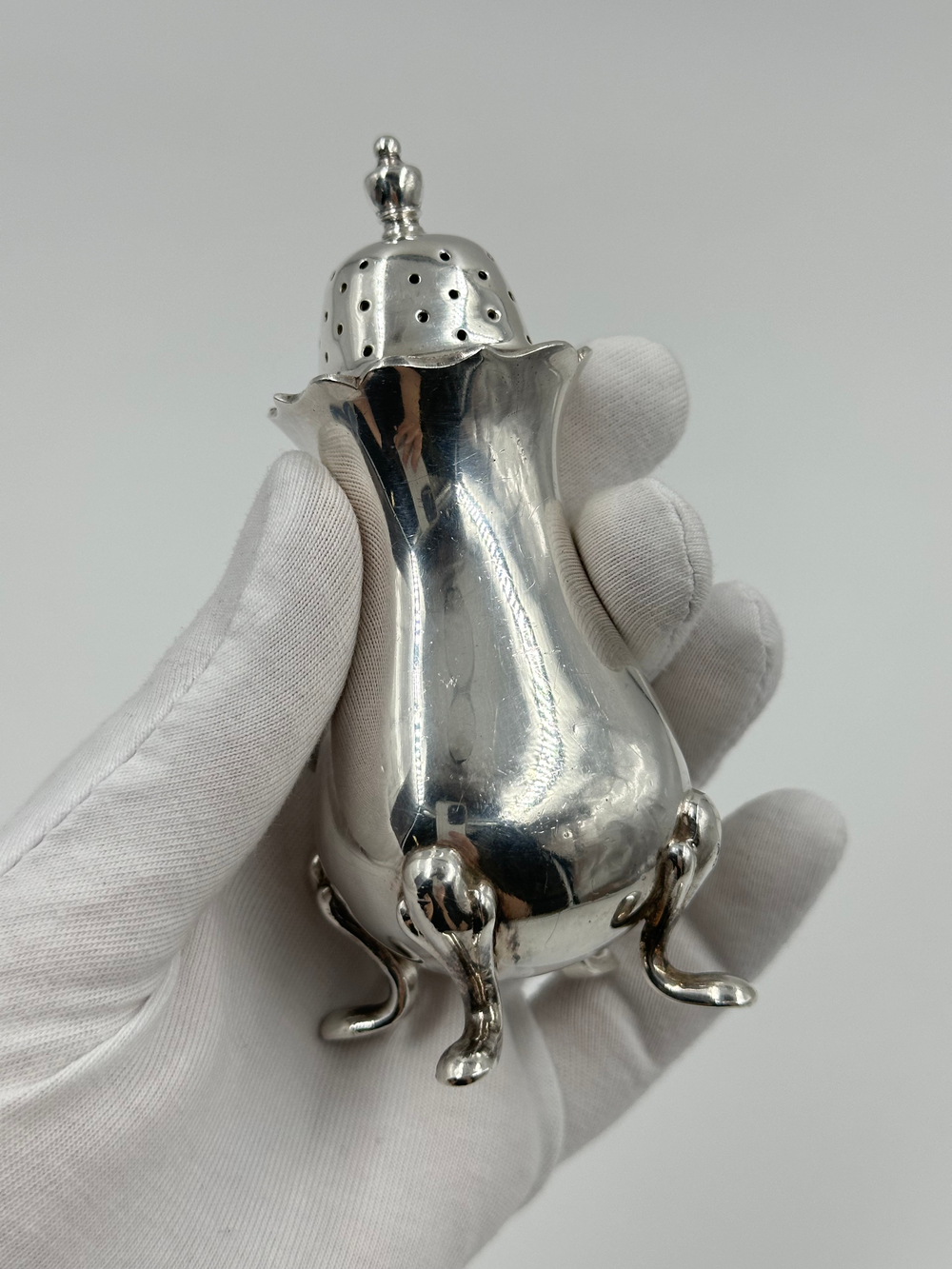 Солонка посеребренная Kingsway