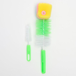 1917361 Набор ёршиков для бутылочек и сосок, цвета МИКС