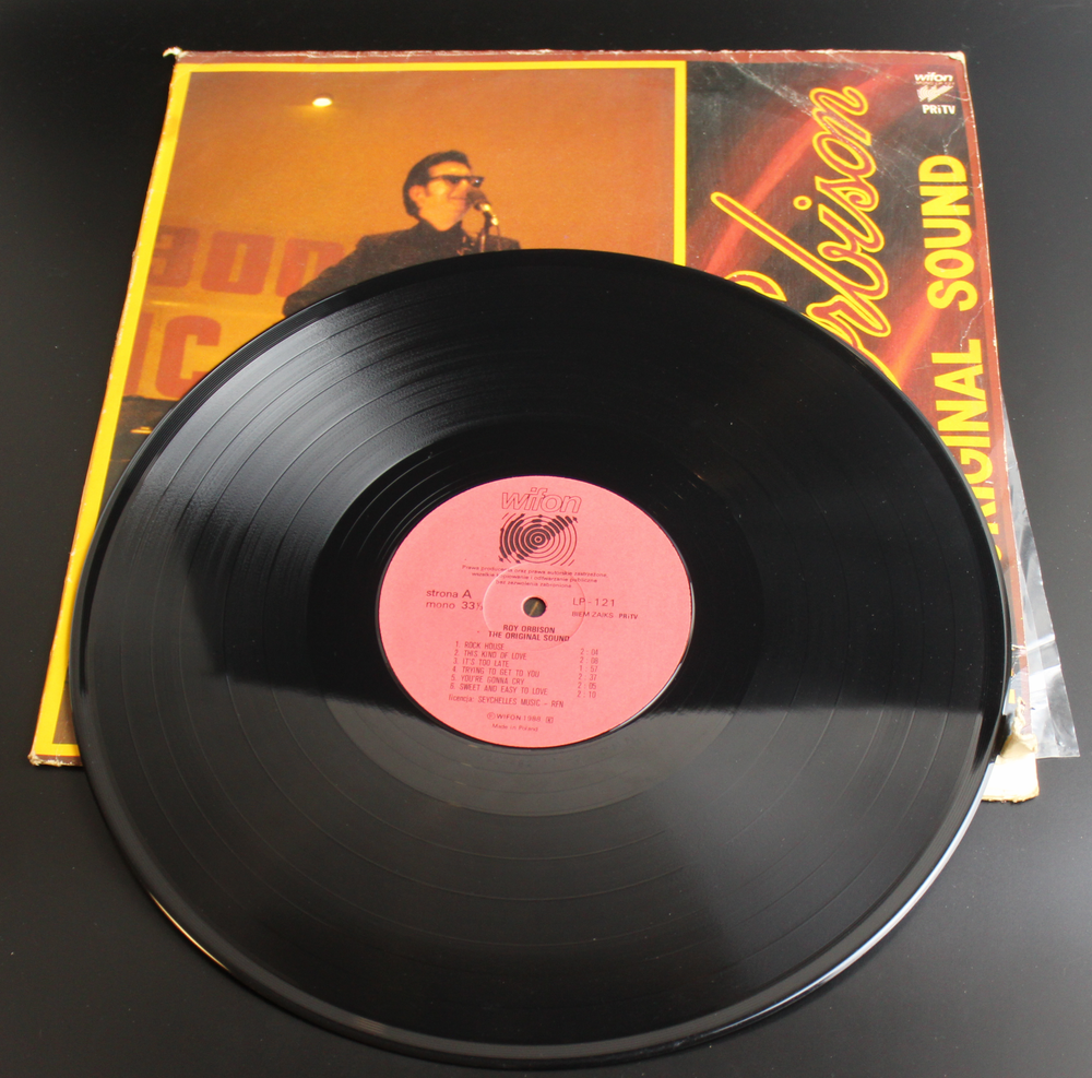 Roy Orbison Виниловая пластинка The Original Sound, Рой Орбисон, зарубежный рок-н-ролл и рокабилли , Poland Польша WIFON 1988 год. Присутствуют незначительные следы использования на конверте