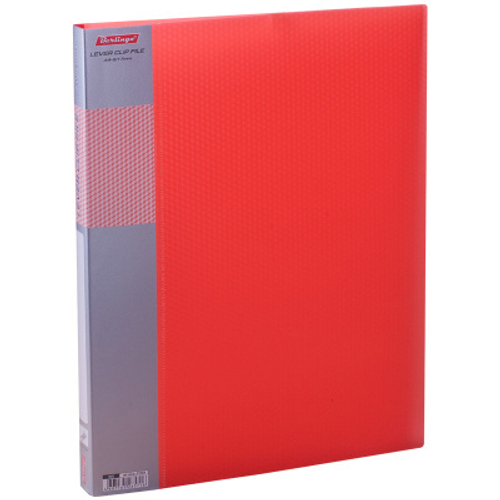 Папка с зажимом Berlingo "Diamond", 17мм, 700мкм, красная