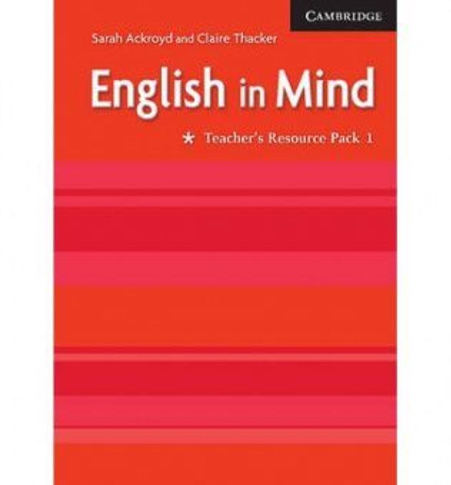 English in Mind 1 Teacher&#39;s Resource Pack