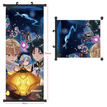 Гобелен "Genshin Impact / Геншин"