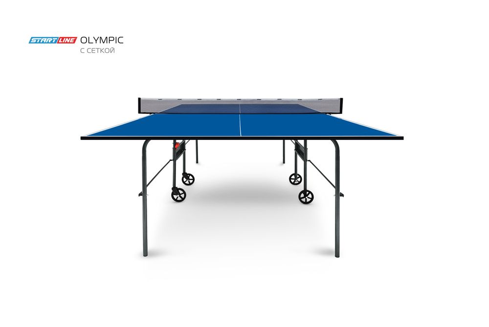 Стол теннисный Olympic с сеткой Синий