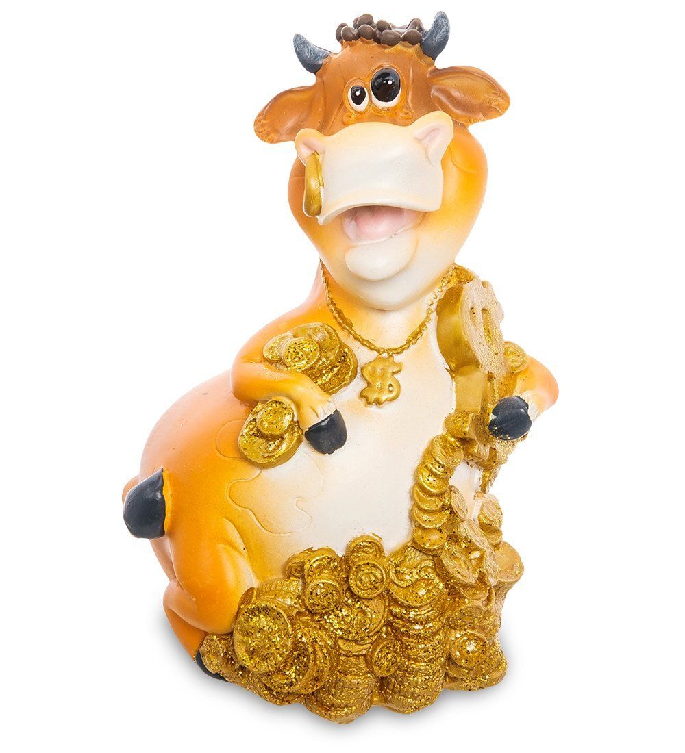 AF-1005/4 Копилка «Денежный Бык» 13 см