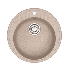 Кухонная мойка GLANZ J006-G34 515мм Песок