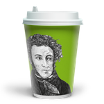 Стакан 350 мл двойной Осень великих (600 шт) Soft touch