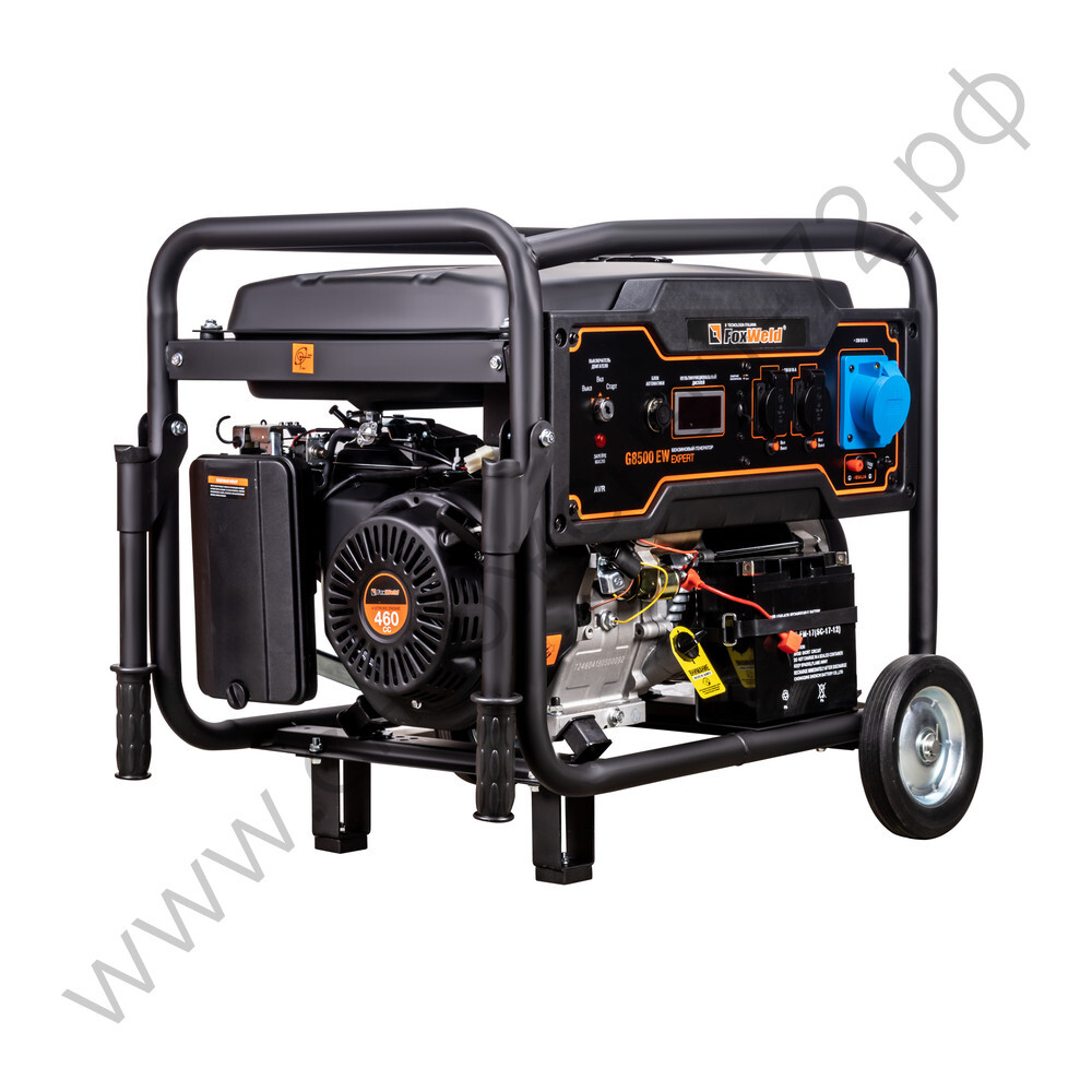 Бензиновый генератор FoxWeld Expert G8500 EW