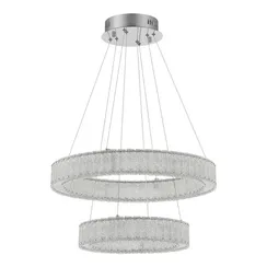 SL6008.103.02 Люстра подвесная ST-Luce Хром/Хром LED 2*50W 3000K LATOZZO