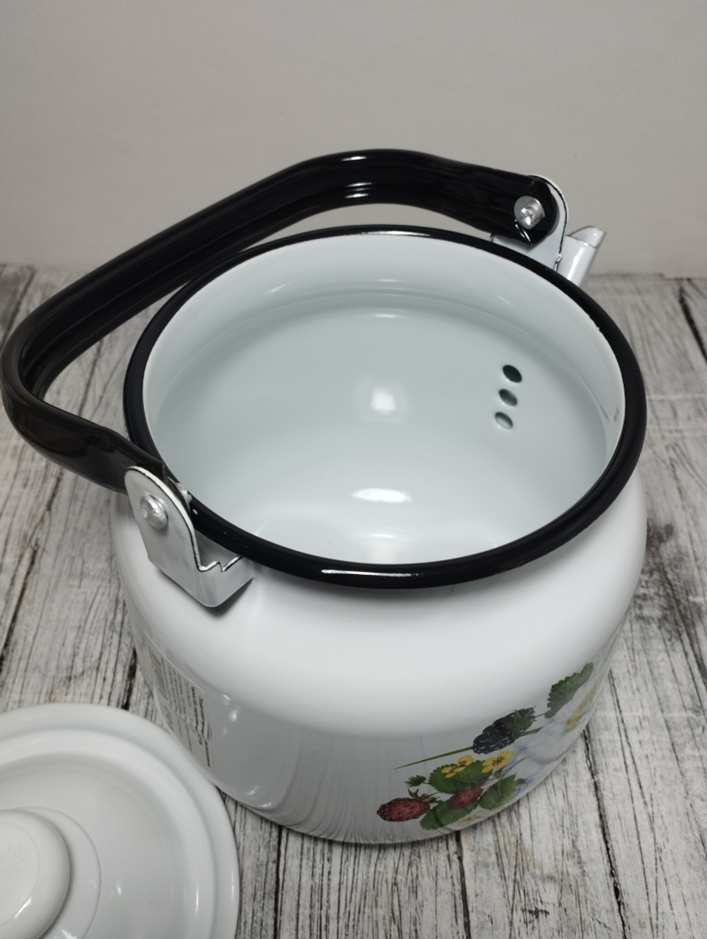 Чайник 3,5 л Декор 2713/4 Ромашка с земляникой