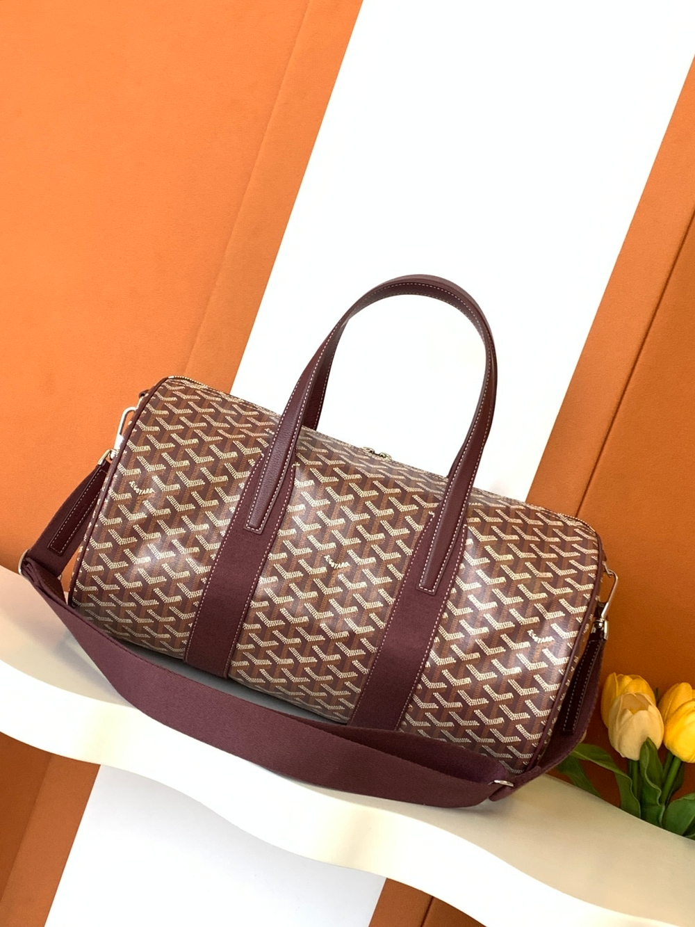 Goyard Barrel 40 Sports Bag