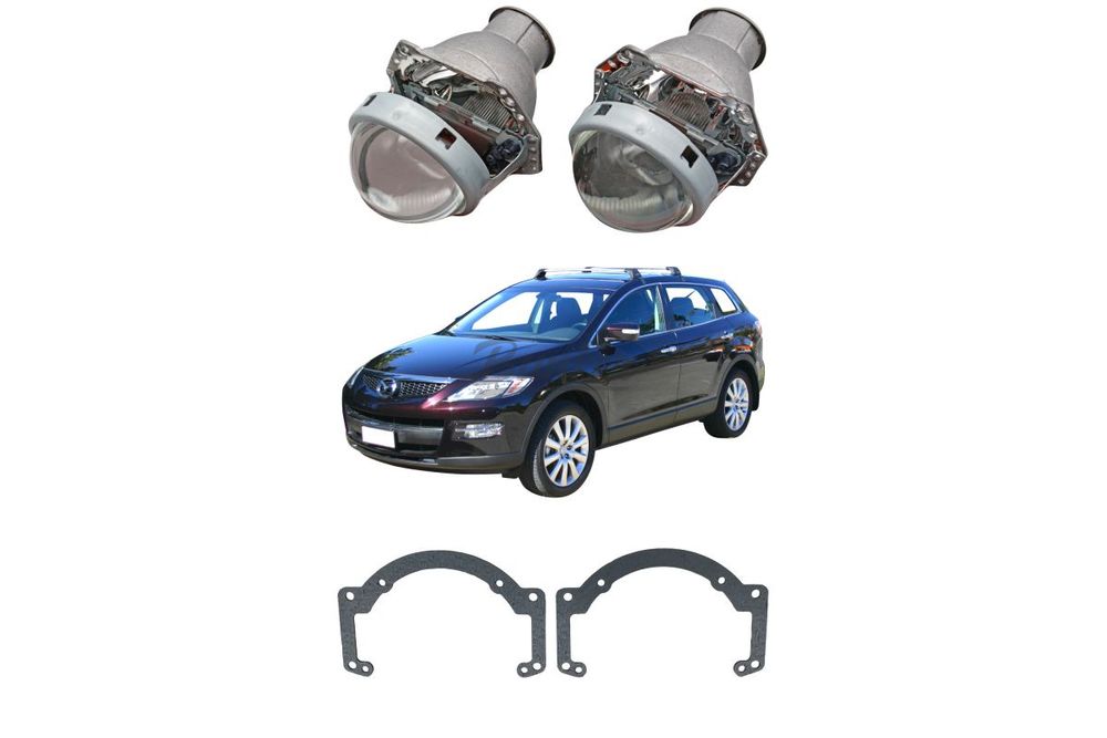 Готовый комплект для замены штатных линз Mazda CX-9 2006-2012
