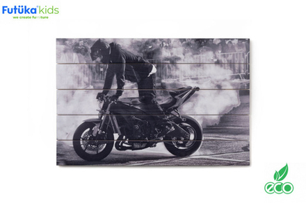 Картина на дереве Moto-moto