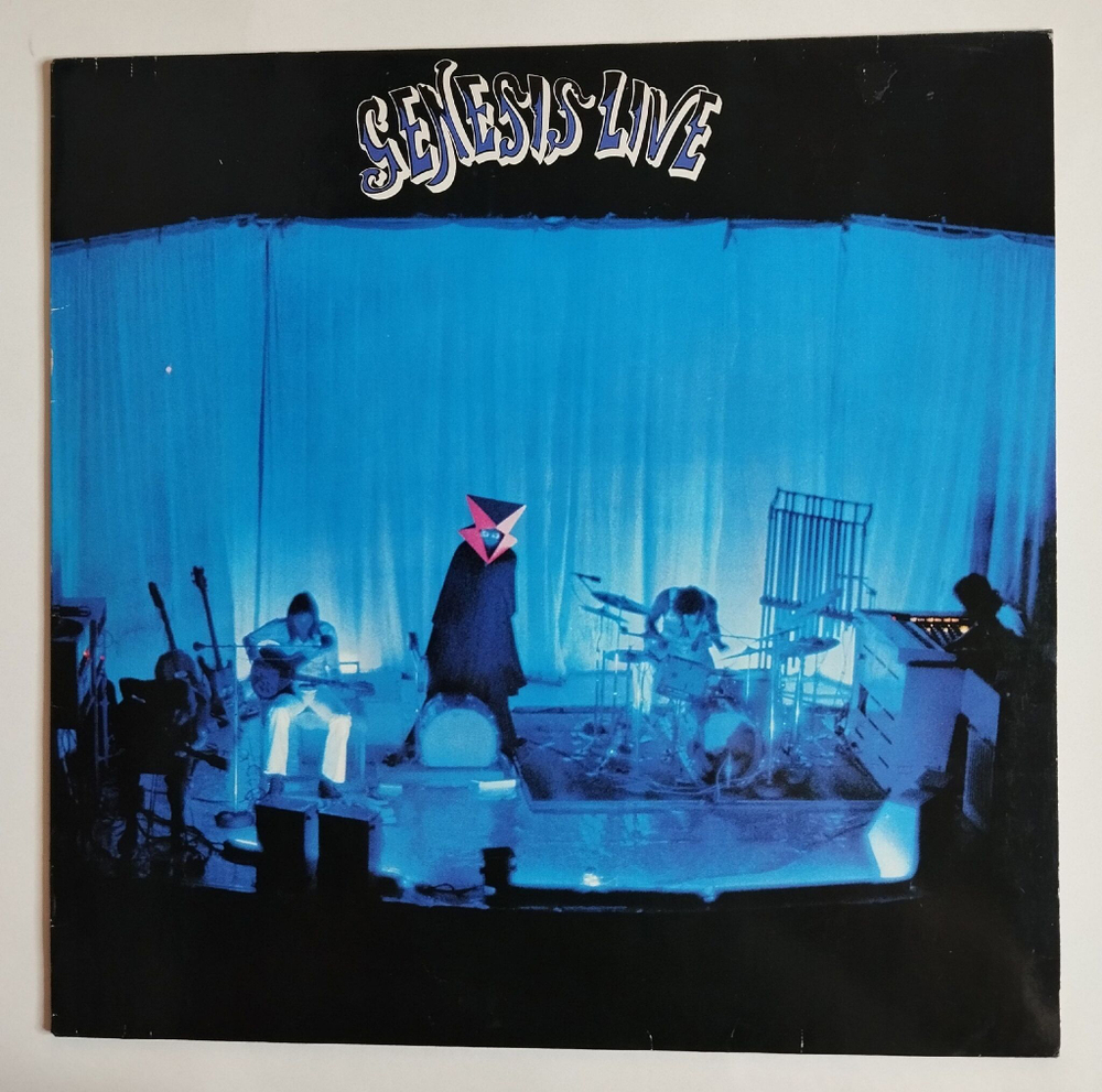 Винтажная виниловая пластинка LP Genesis Live (Germany 1973)
