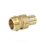 Переходник штуцерный латунь разъемный для шланга Дн 20х3/4" НР 9104 Aquasfera 9104-04