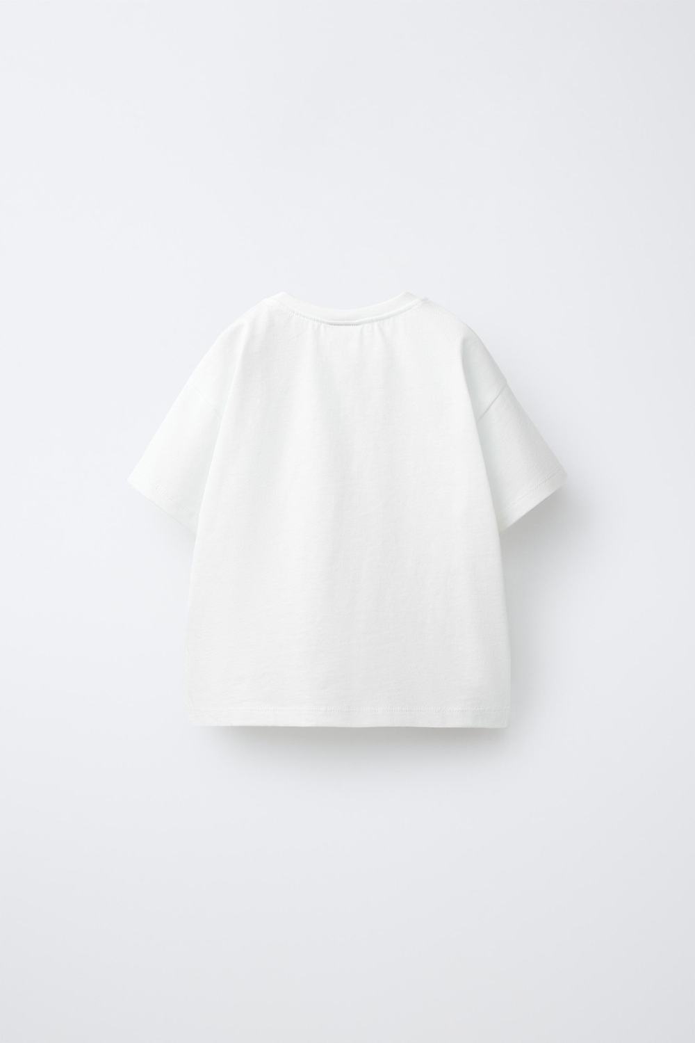 ZARA ФУТБОЛКА С ФРУКТАМИ, БЕЛЫЙ