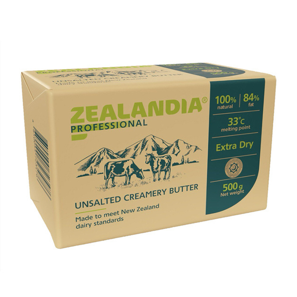 Масло сливочное 84% «Zealandia Professional» - 500 г