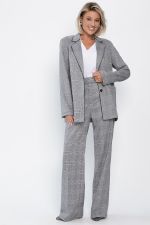 Жакет Нэри (серый/клетка) Б14111-34М LT Collection