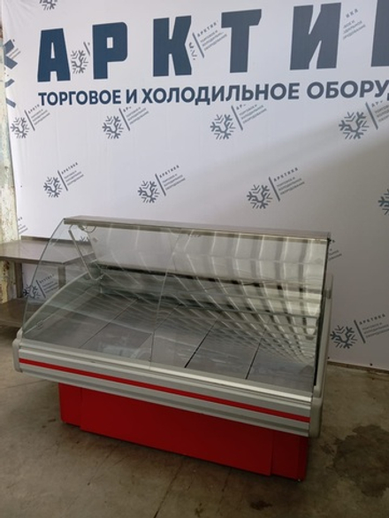 Витрина холодильная Двина 180ВС (красный)