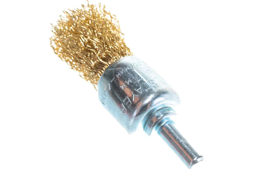 Щетка "MASTER" кистевая для дрели витая стальная проволока 0.3 мм 17 мм STAYER 35113-17