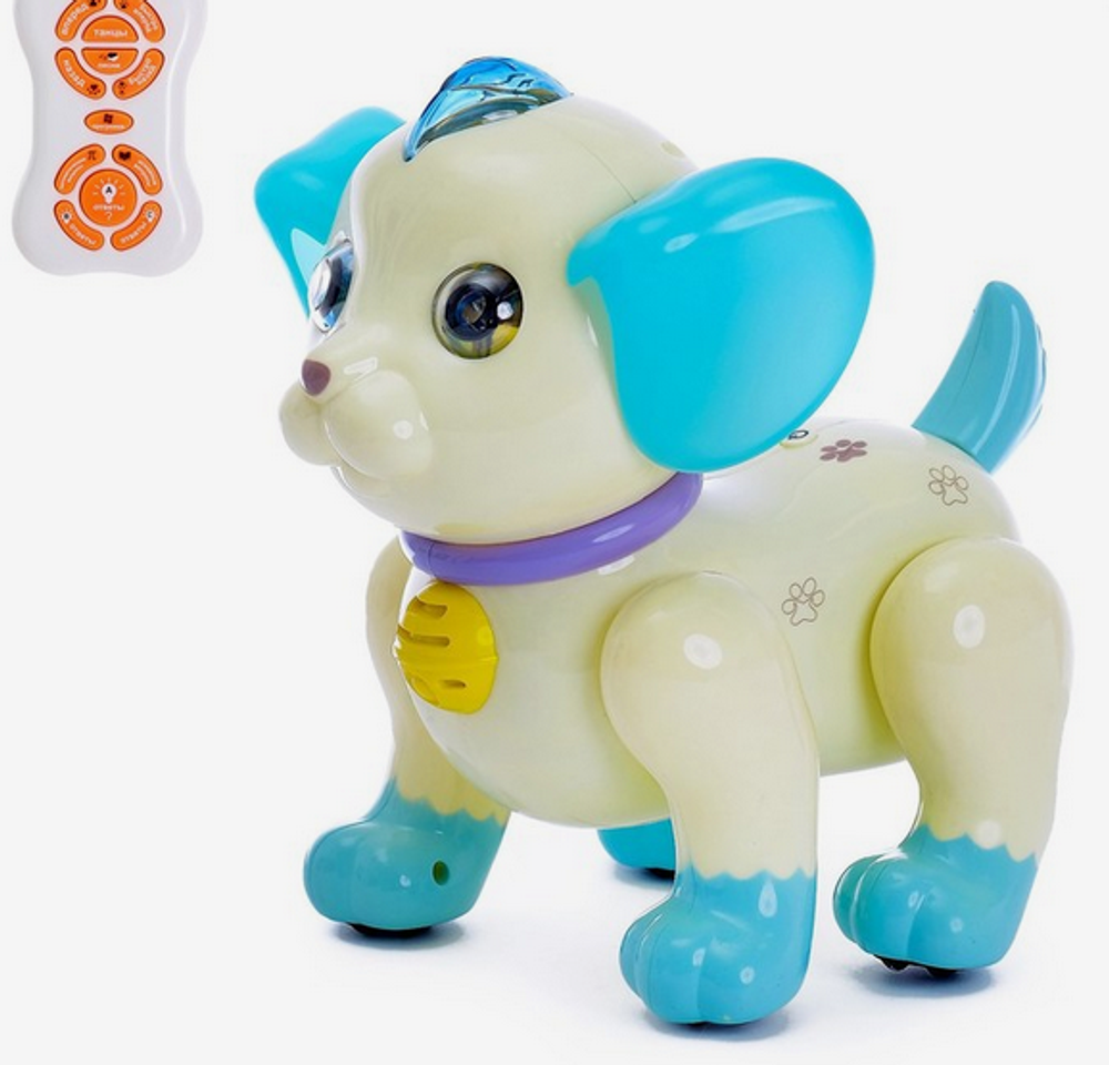 Робот на РУ «Умный питомец щенок» русск. звук. чип 4718632