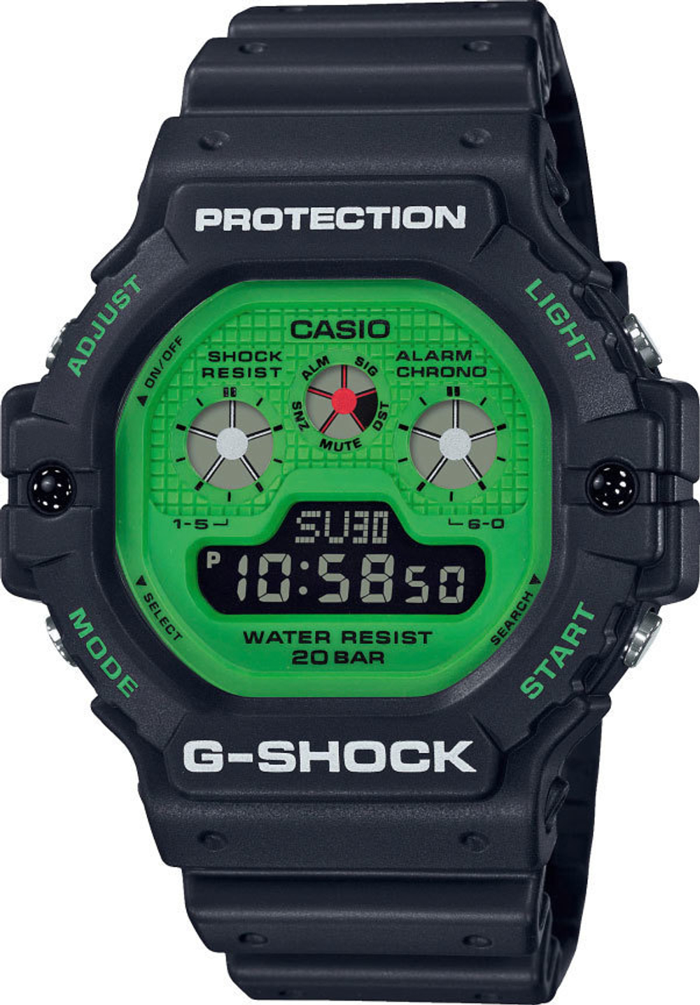 Японские наручные часы Casio G-SHOCK DW-5900RS-1ER