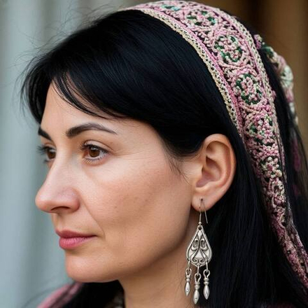 Серьги Boho - арт005